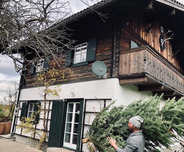 Forest Chalet Retreat: Mountain Views, Sauna & Garden Oasis Golling an der Salzach Exterior photo